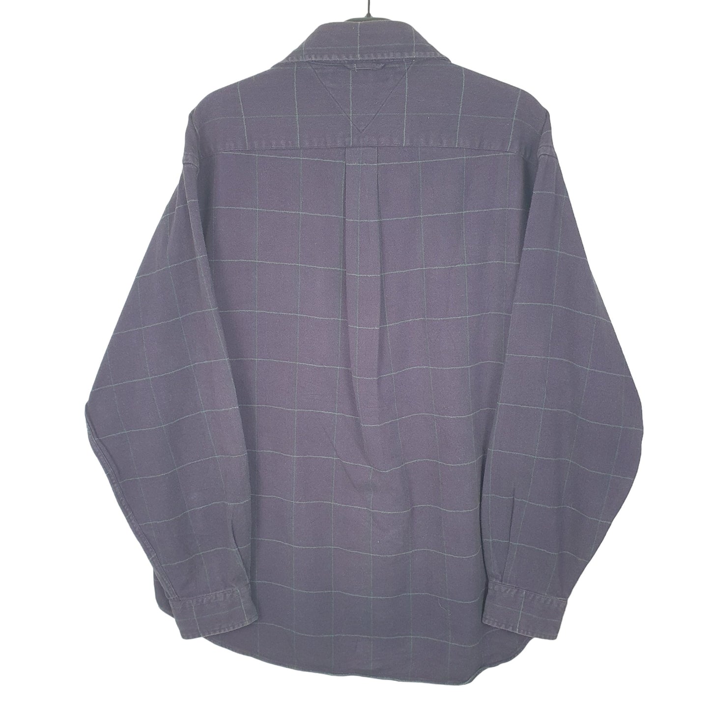 Tommy Hilfiger Flannel Shacket Overshirt Long Sleeve Regular Fit Check Shirt