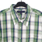 Tommy Hilfiger Short Sleeve Regular Fit Check Shirt Green