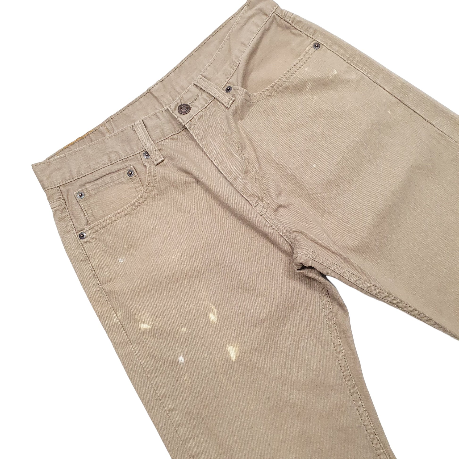 Mens Brown Levis  505 JeansW31 L32