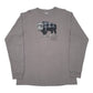 Mens Grey Columbia Sportswear Portland Buffalo Long Sleeve T Shirt
