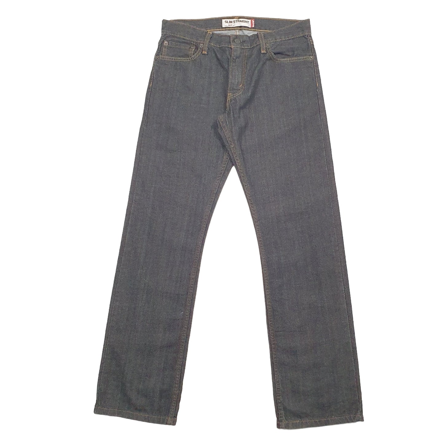 Levis 514 Straight Fit Jeans W30 L32 Black