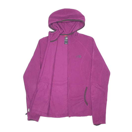 Womens Purple The North Face Hoodie Full Zip Jumper