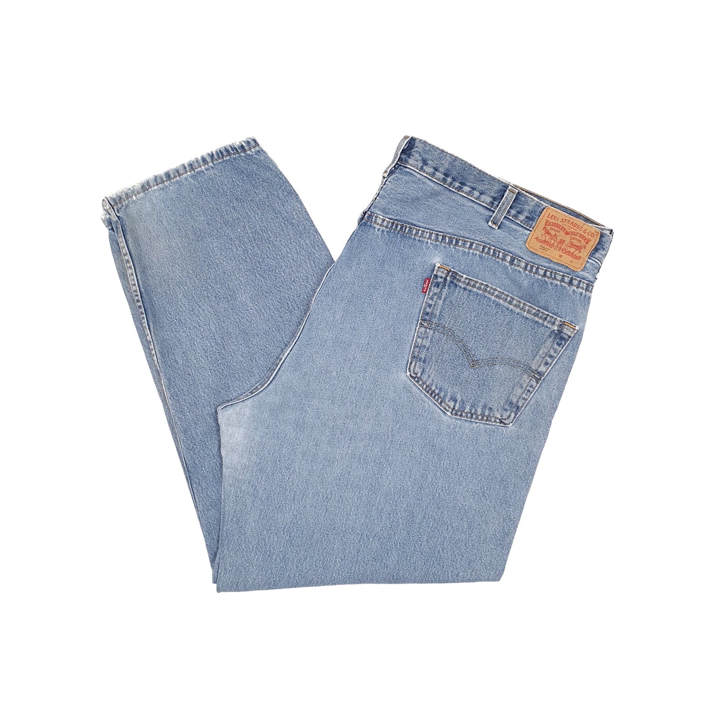 Levis 550 Relaxed Fit Jeans W50 L32 Blue