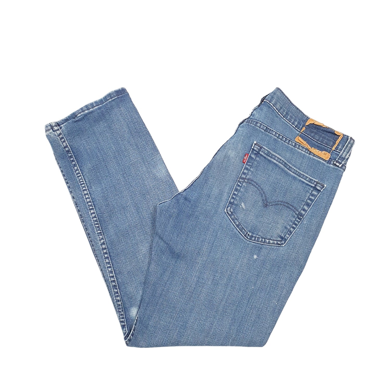 Mens Blue Levis Stretch 514 JeansW34 L29