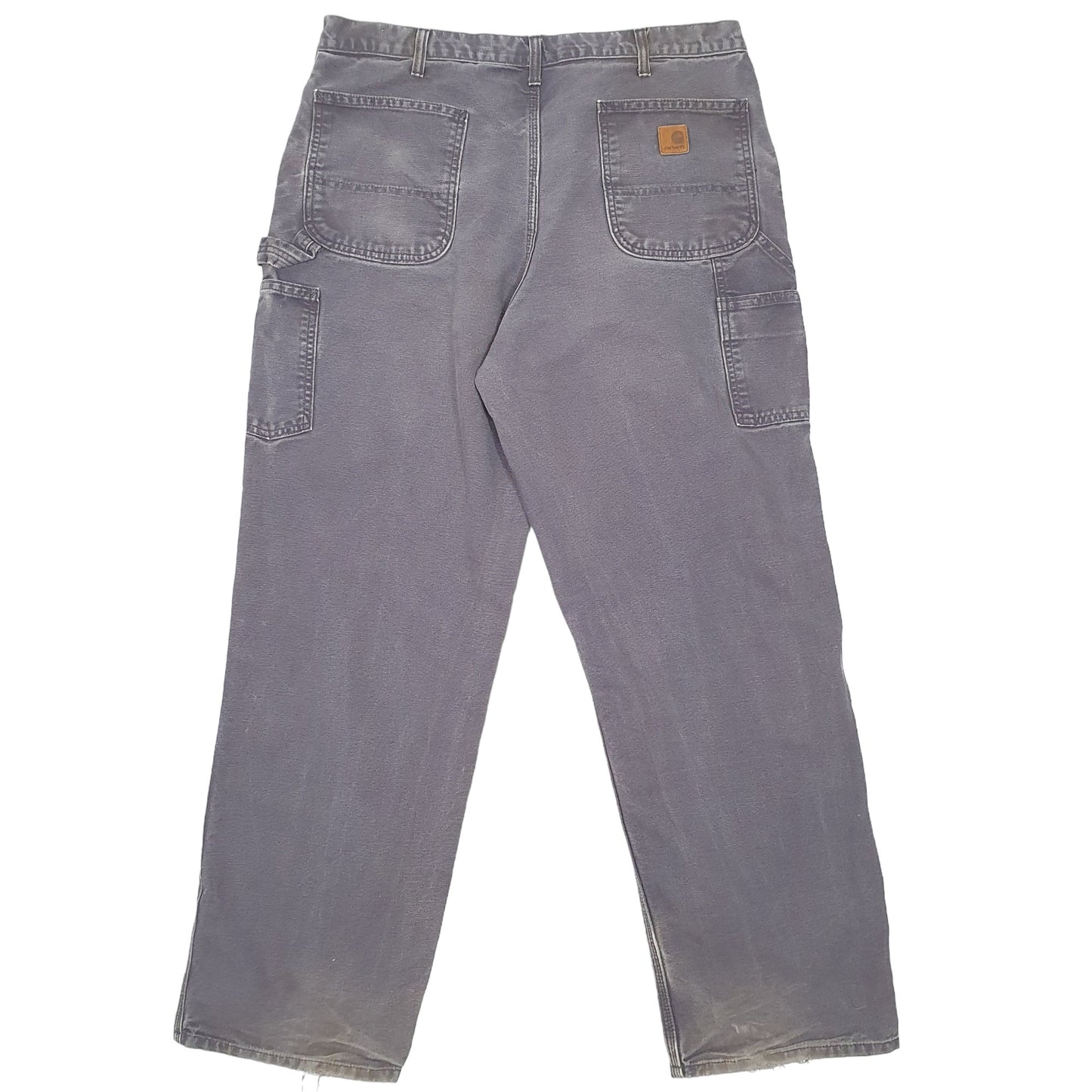 Mens Navy Carhartt Work Wear Carpenter Trousers