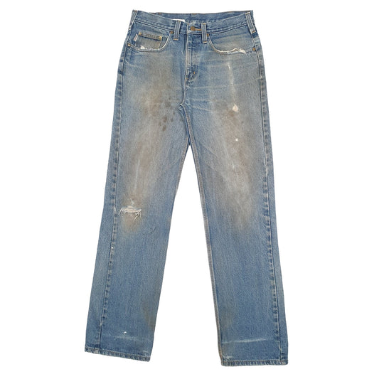 Mens Blue Carhartt  Carpenter JeansW32 L34