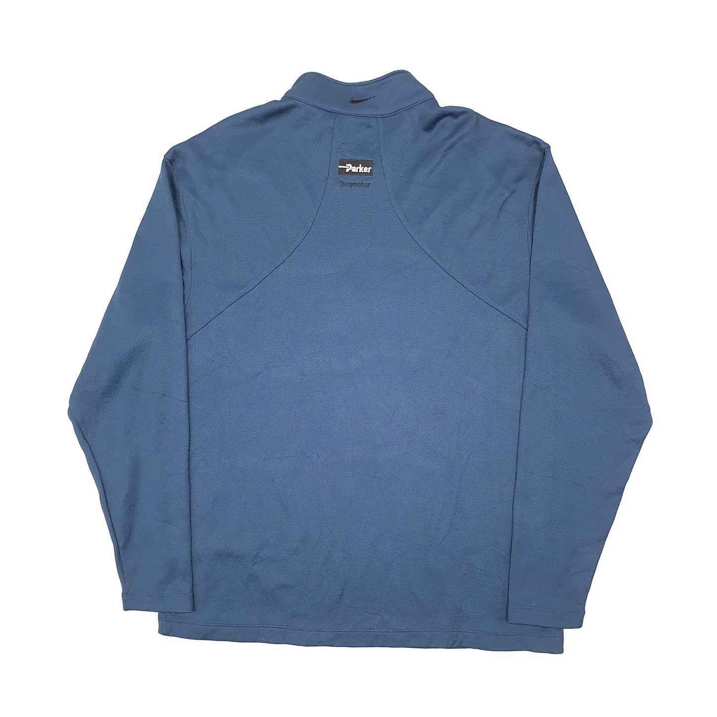 Mens Blue Nike Golf Quarter Zip Jumper