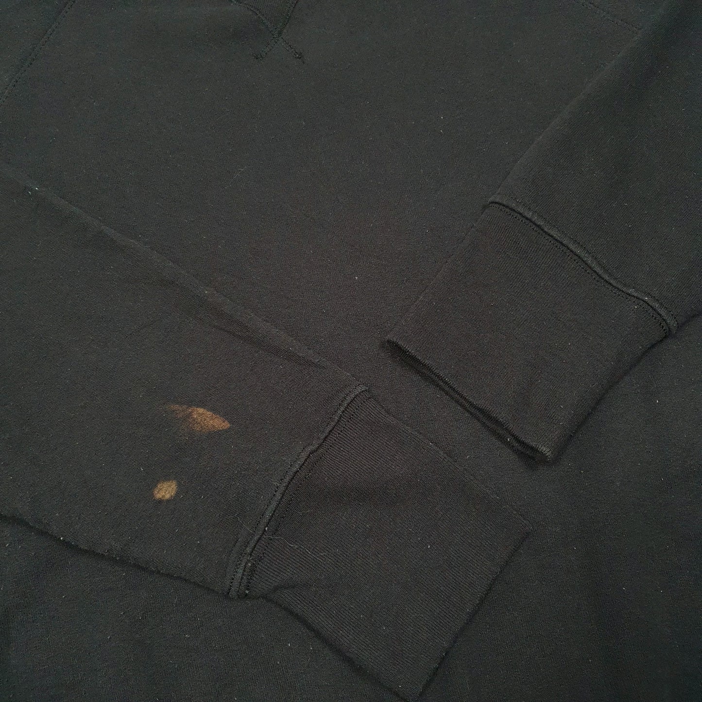 Womens Black Champion  Crewneck Jumper