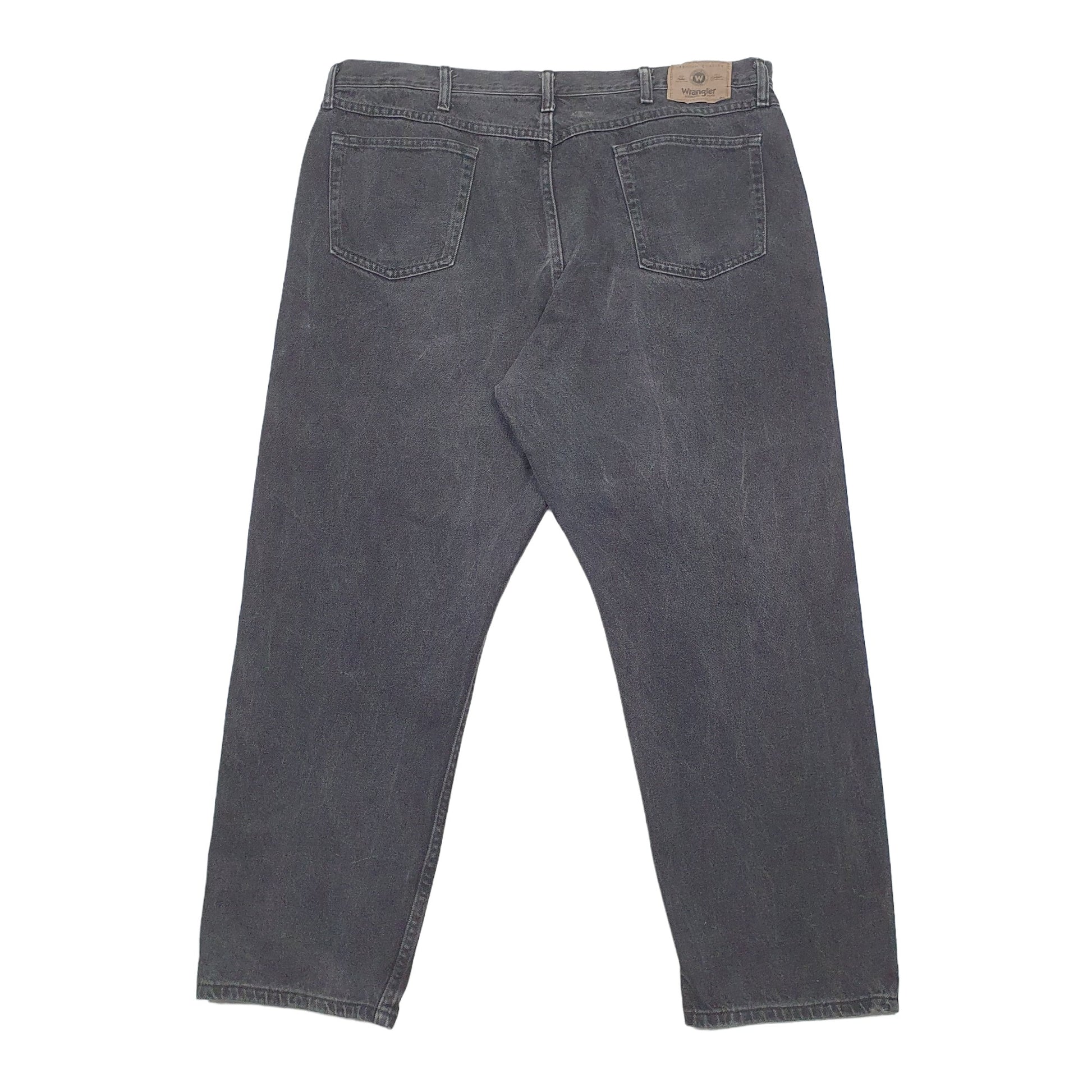 Wranglers Regular Regular Fit Jeans W42 L30 Black