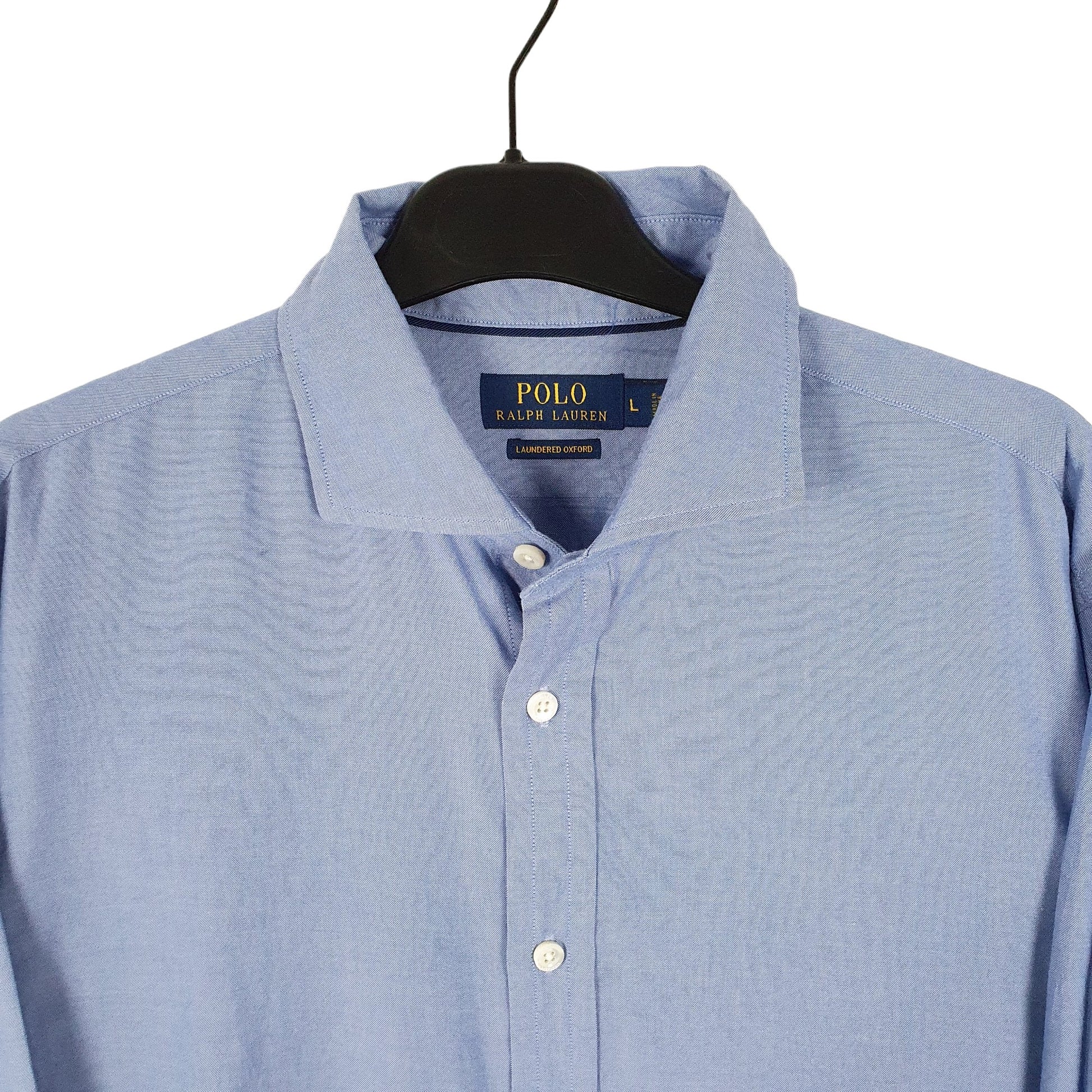 Ralph Lauren Long Sleeve Regular Fit Shirt Blue