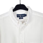 Mens White Ralph Lauren Oxford Long Sleeve Shirt