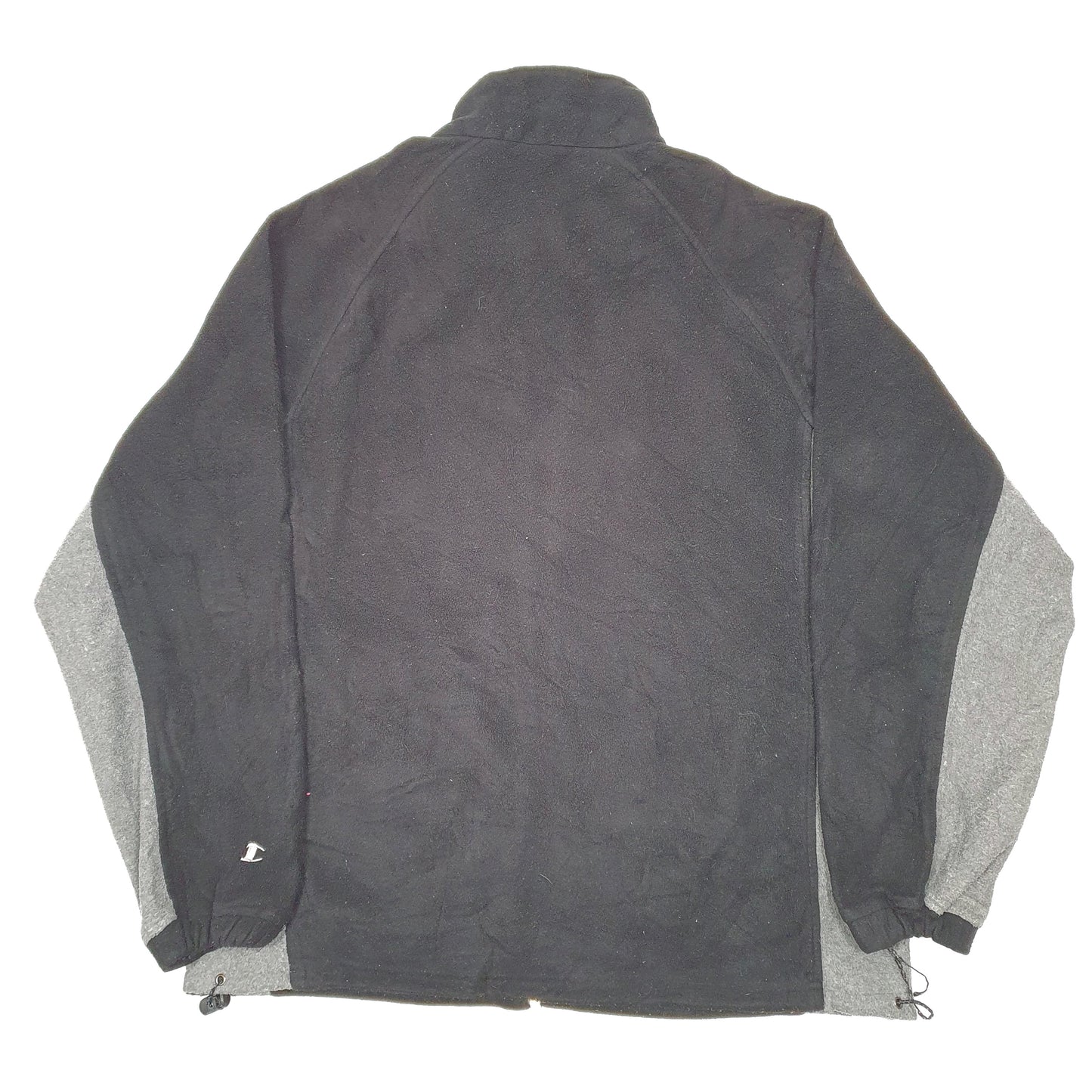 Mens Black Champion  Full Zip Jumper