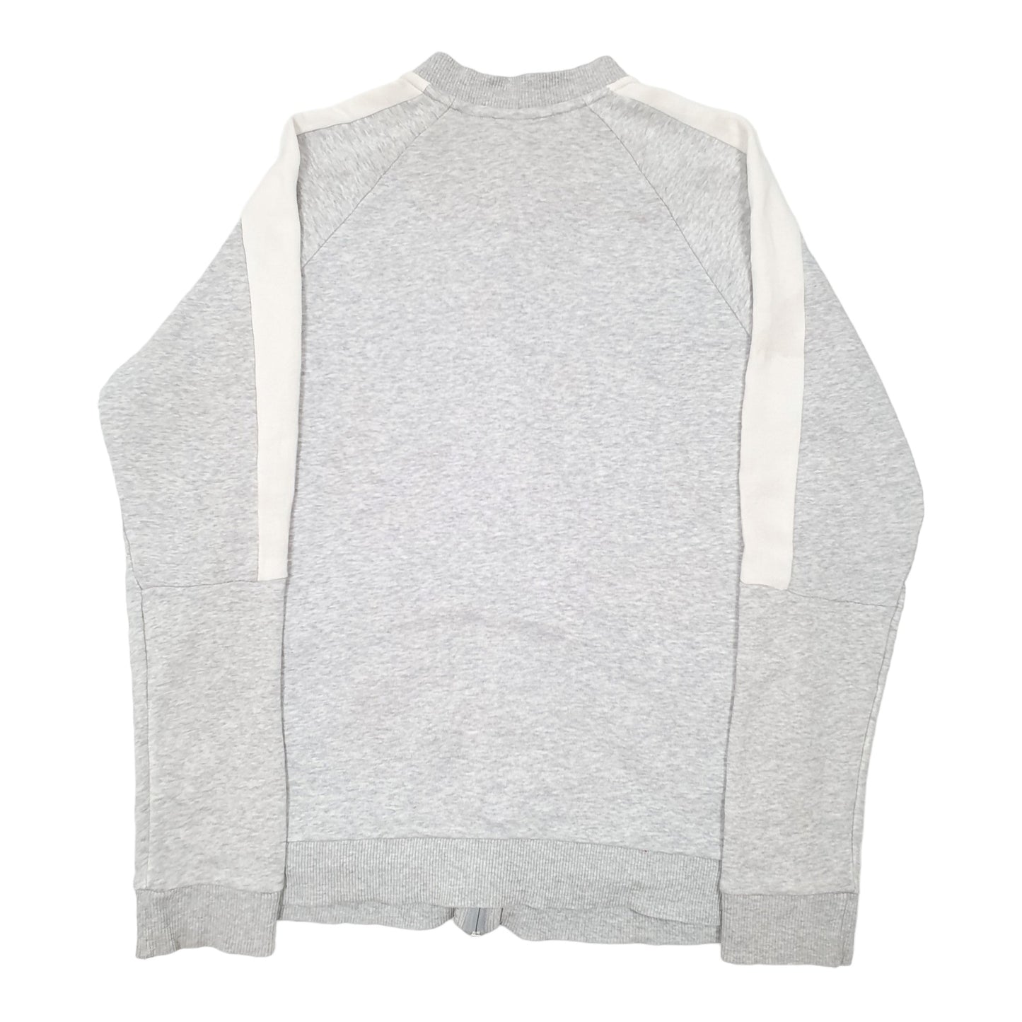 Mens Grey Puma Sweatshirt Full Zip Jumper