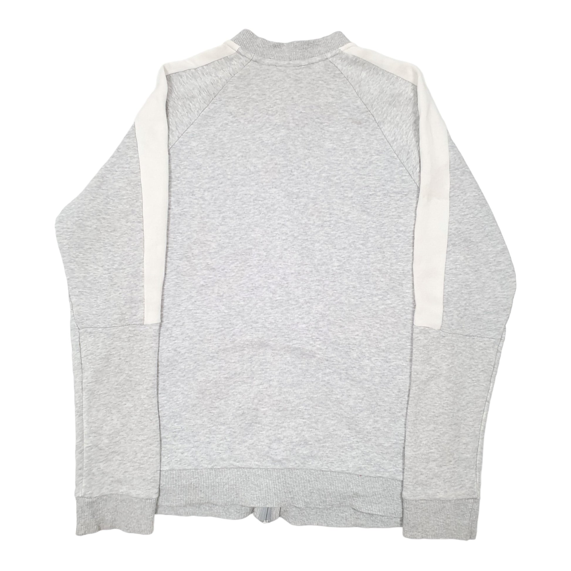 Mens Grey Puma Sweatshirt Full Zip Jumper