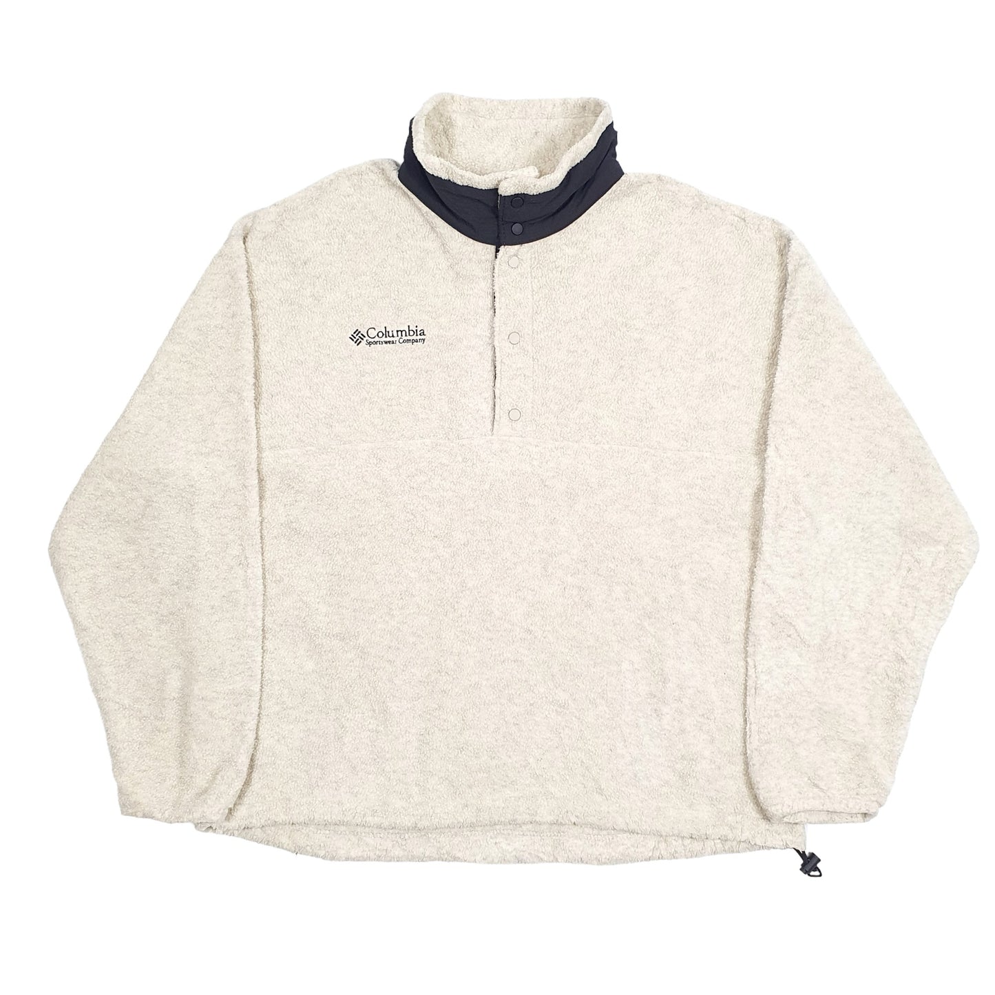 Columbia Sportswear Quarter Zip Fleece L Beige