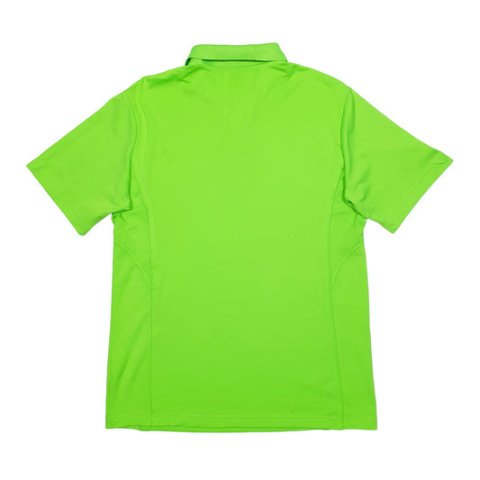 Fila Golf Short Sleeve Polyester Polo Shirt Green