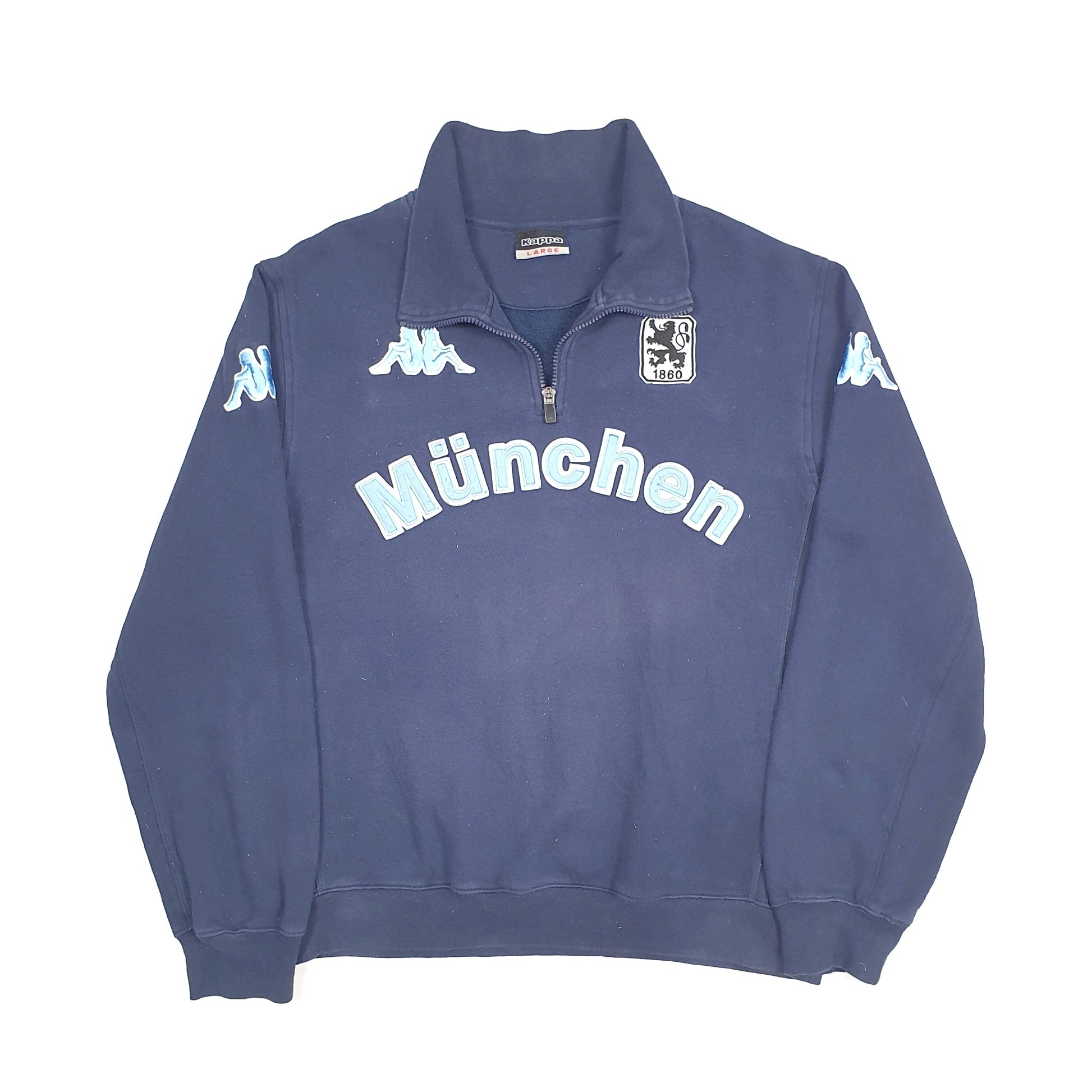 Kappa Munchen Quarter Zip L Navy