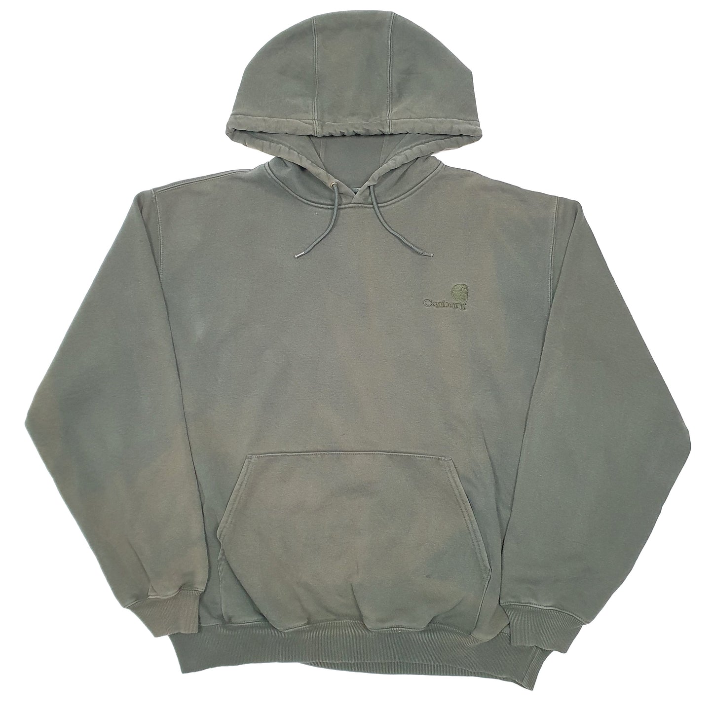 Mens Green Carhartt  Hoodie Jumper