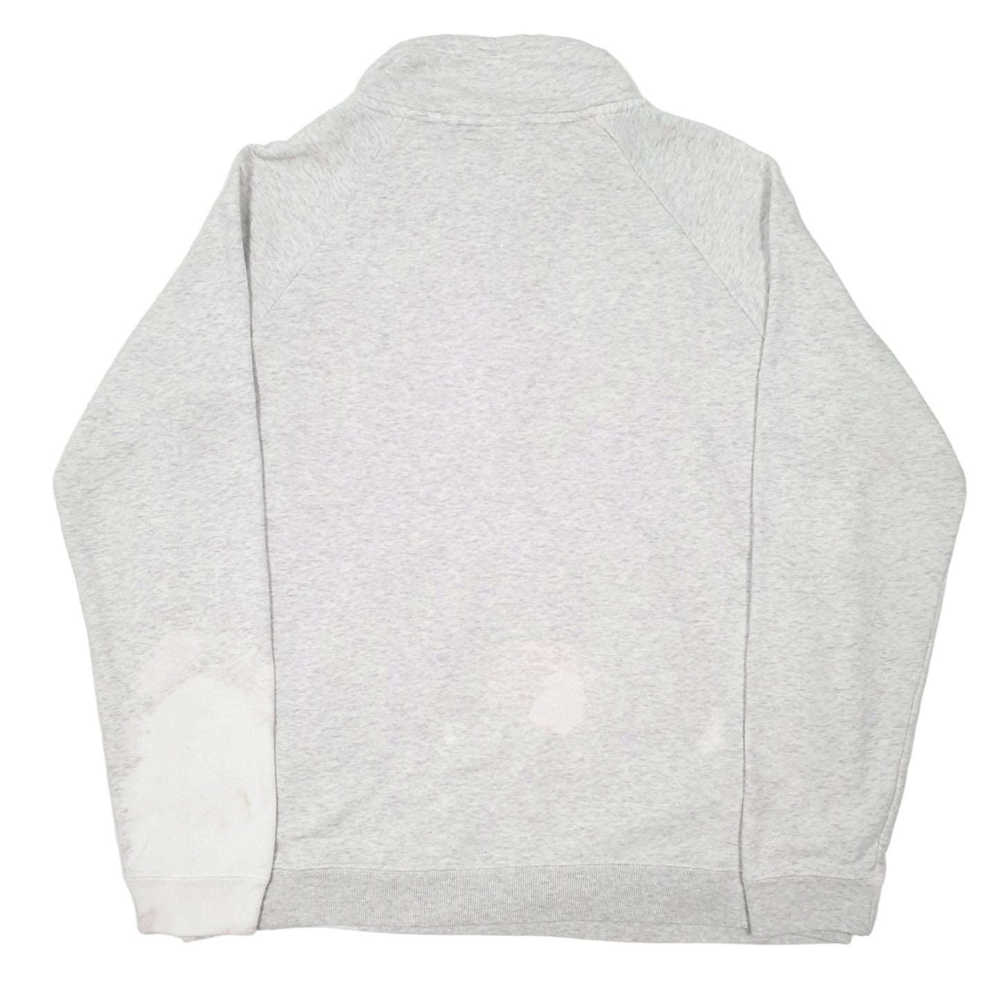 Mens Grey Nike Half Quarter Zip Jumper