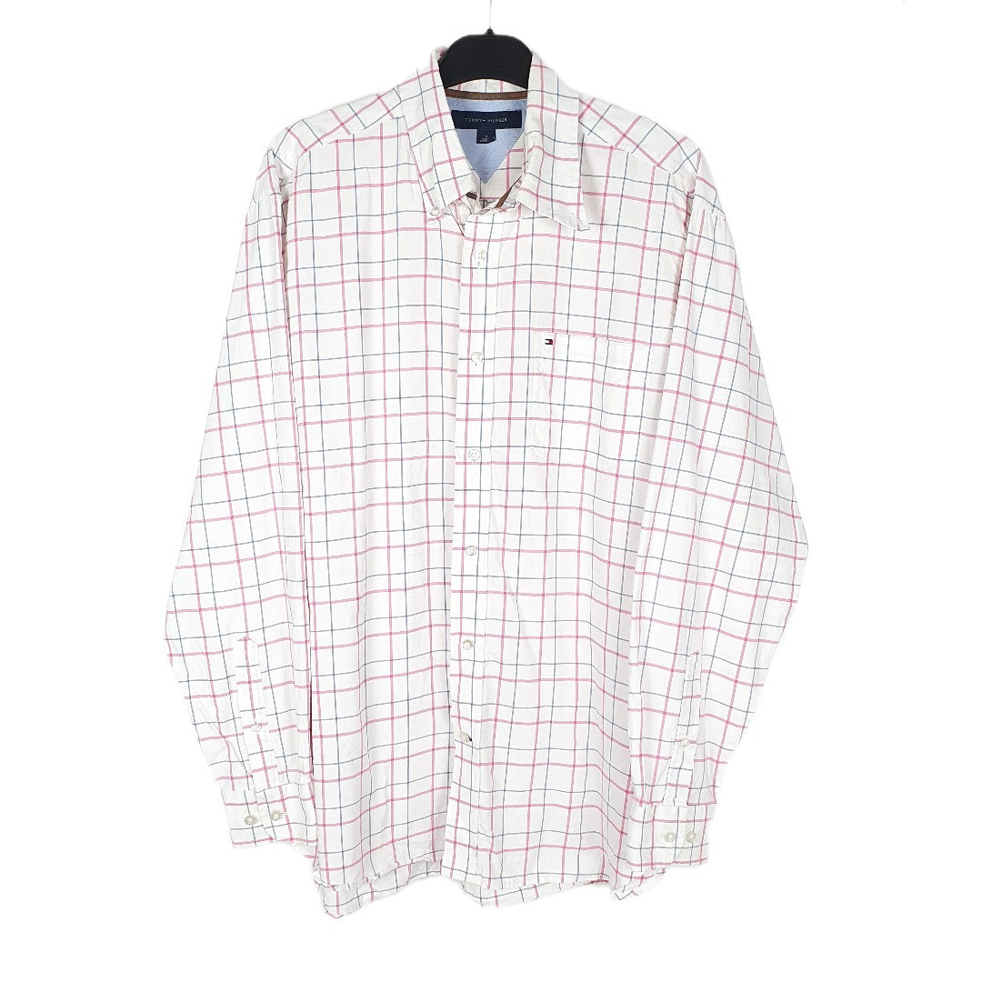 Pink Tommy Hilfiger Long Sleeve Shirt