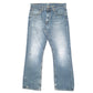 Levis 527 Bootcut Fit Jeans W34 L30 Blue
