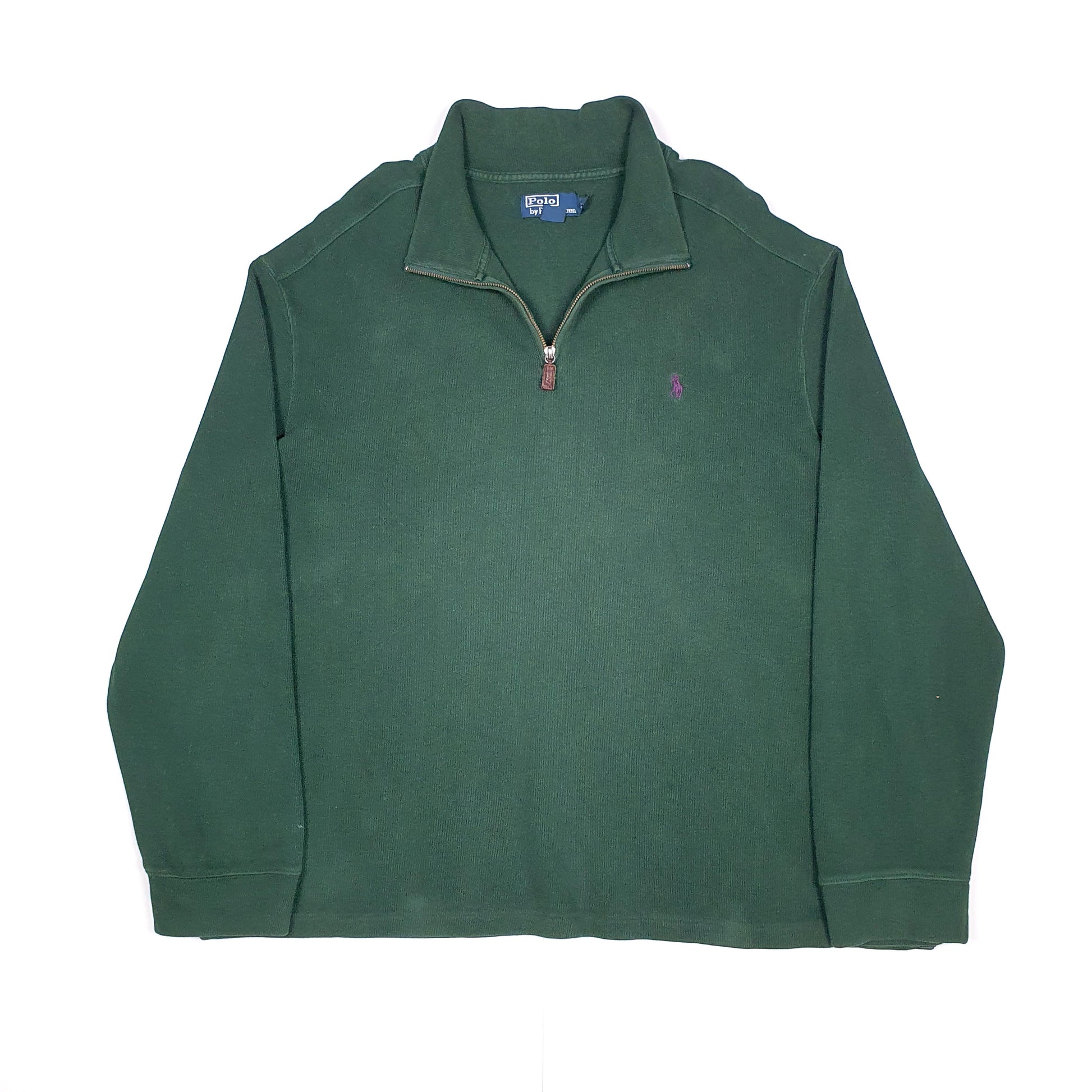 Green Polo Ralph Lauren Quarter Zip Jumper