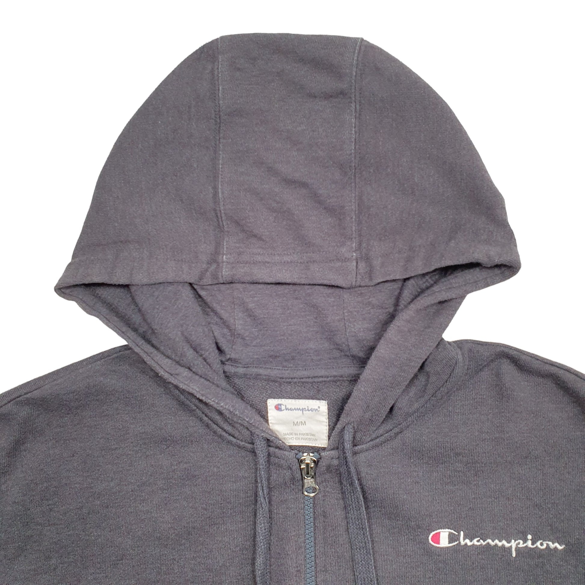 Mens Grey Champion  Full Zip Jumper