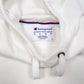 Mens White Champion  Hoodie Jumper