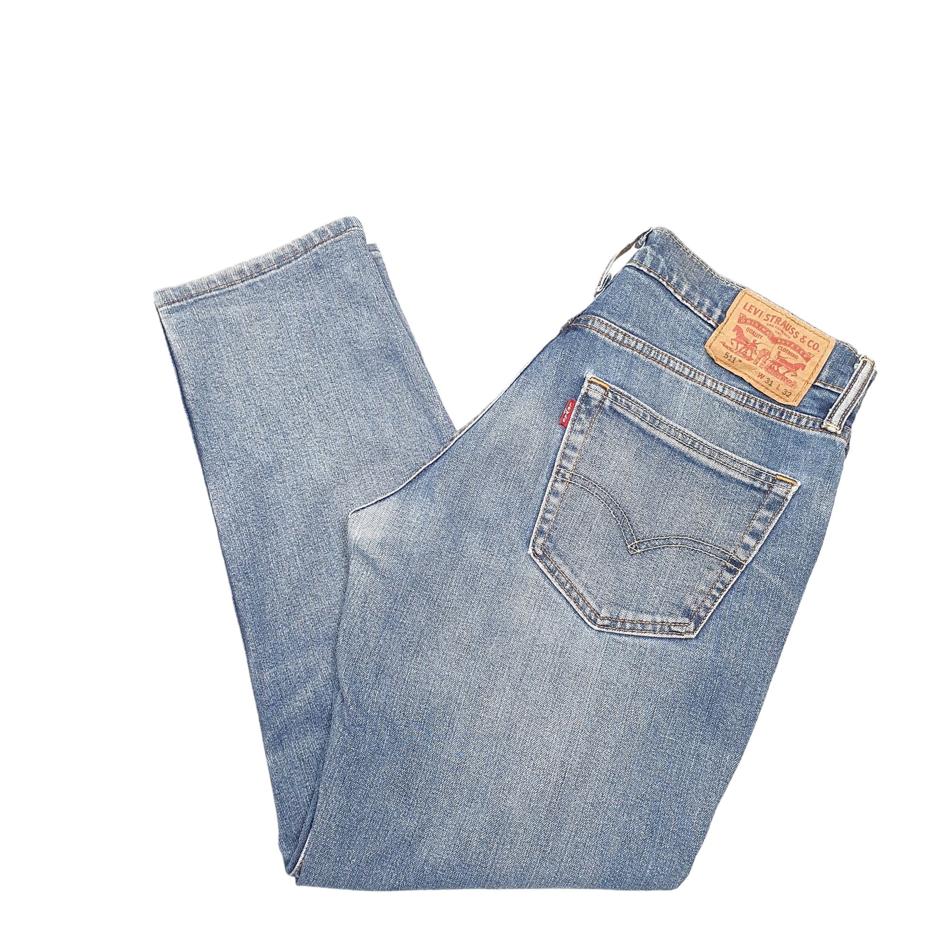 Mens Blue Levis  511 JeansW31 L28