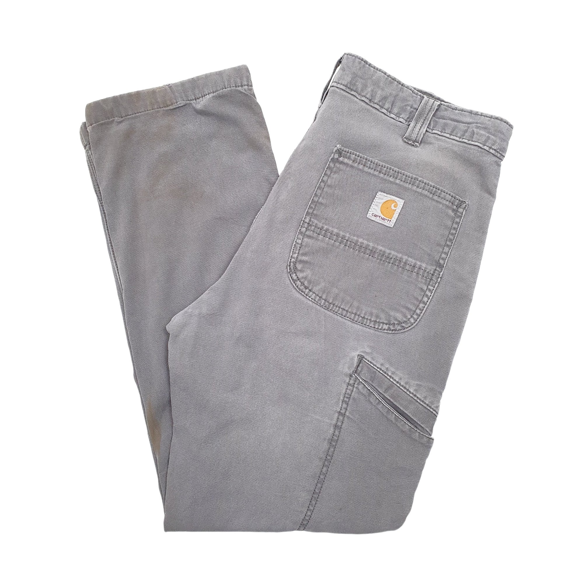 Mens Grey Carhartt  Carpenter Trousers