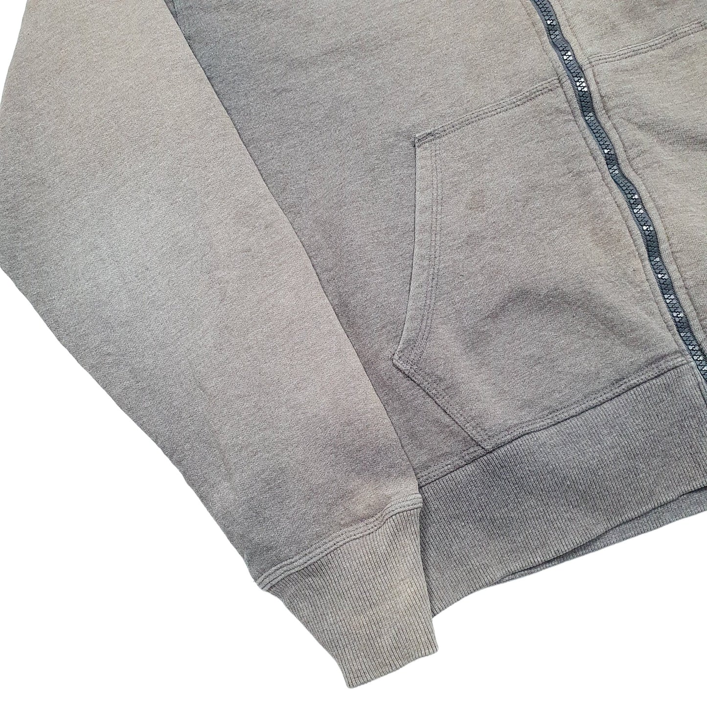 Mens Grey Champion  Full Zip Jumper