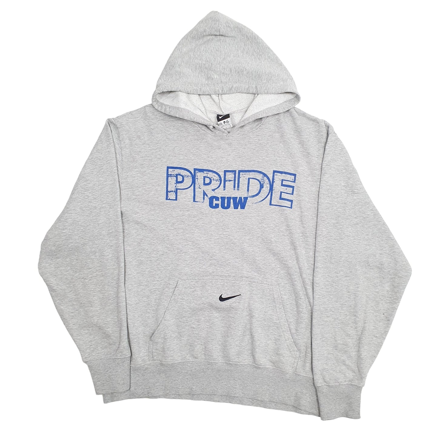 Mens Grey Nike USA College Pride CUW Hoodie Jumper