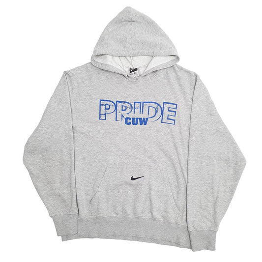 Mens Grey Nike USA College Pride CUW Hoodie Jumper