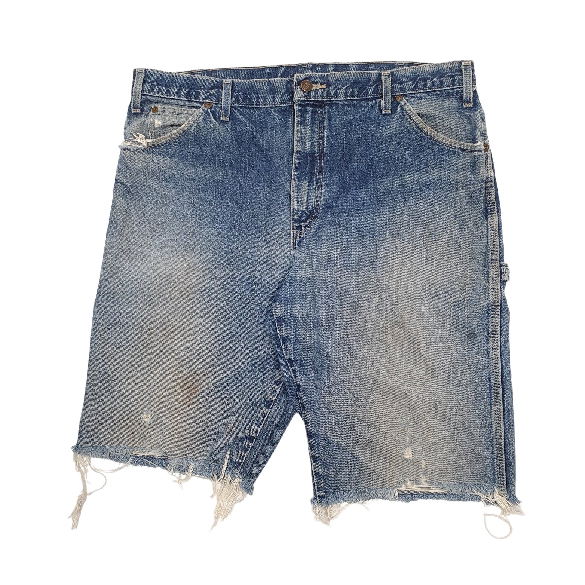 Mens Blue Dickies  Denim Shorts