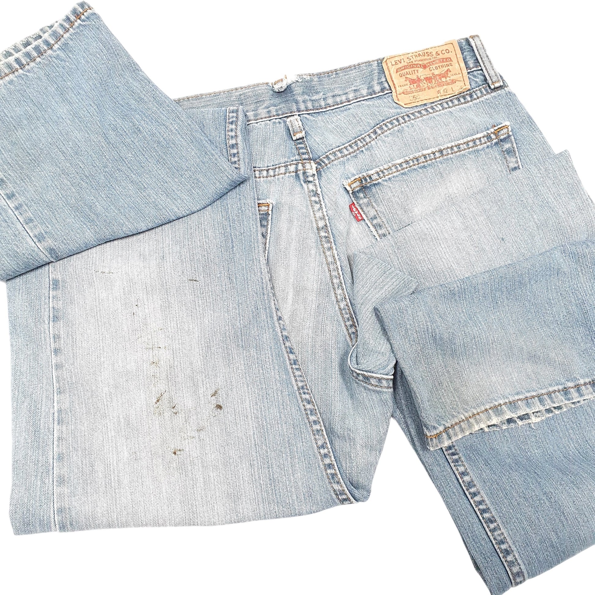 Mens Blue Levis  559 JeansW32 L34