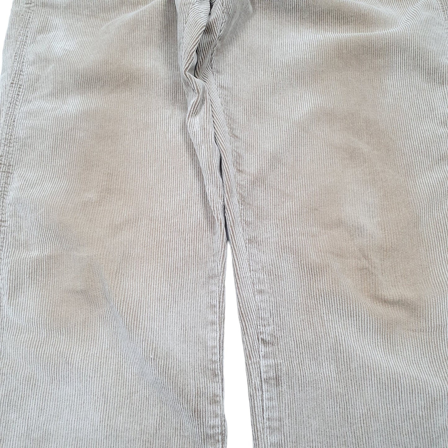 Mens Beige Wrangler Texas Stretch Corduroy Trousers