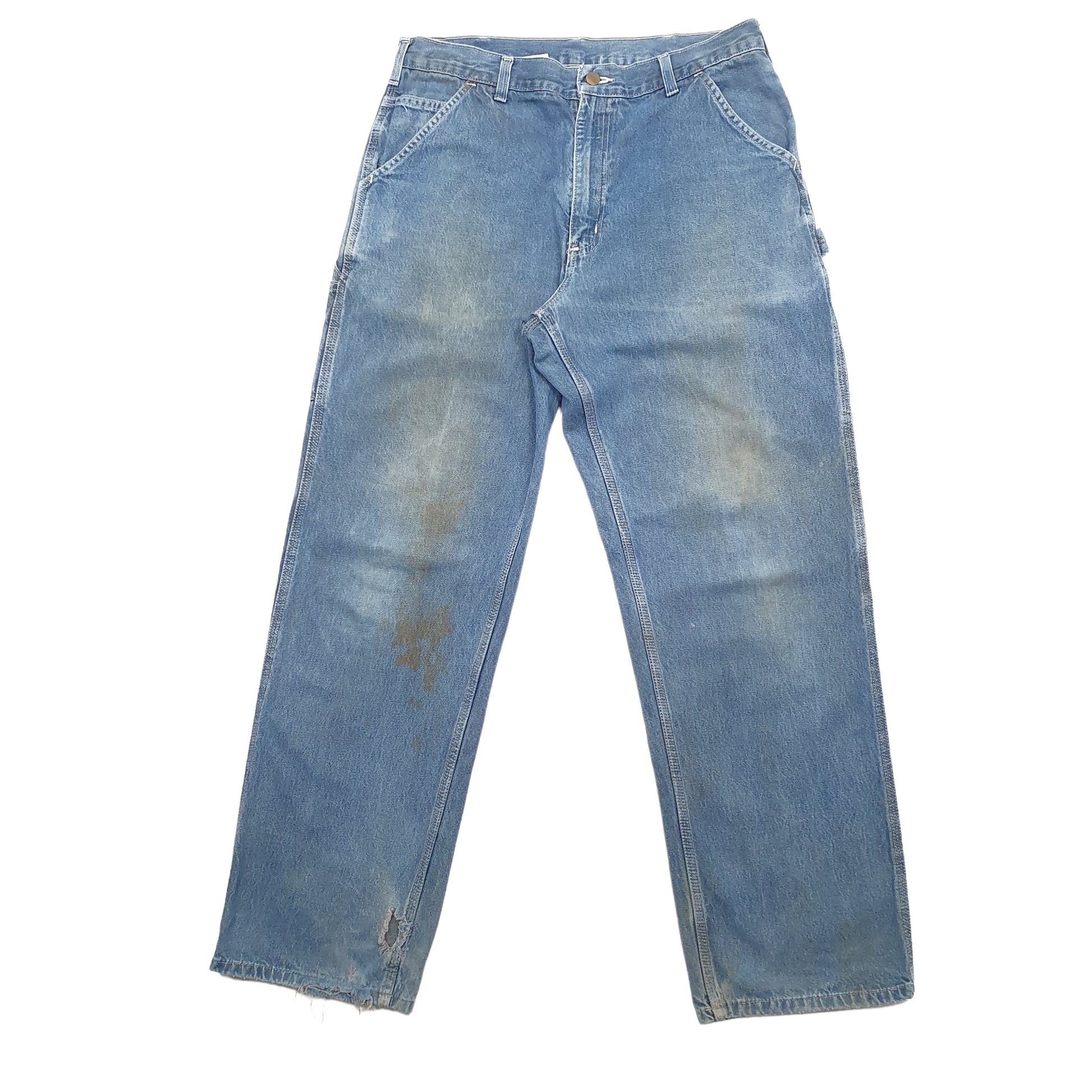 Carhartt Casual Loose Fit Jeans W34 L32 Blue