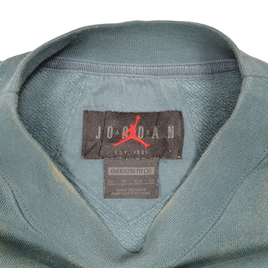 Mens Blue Nike Jordan Nike Jordan Flight Jumpman Crewneck Jumper