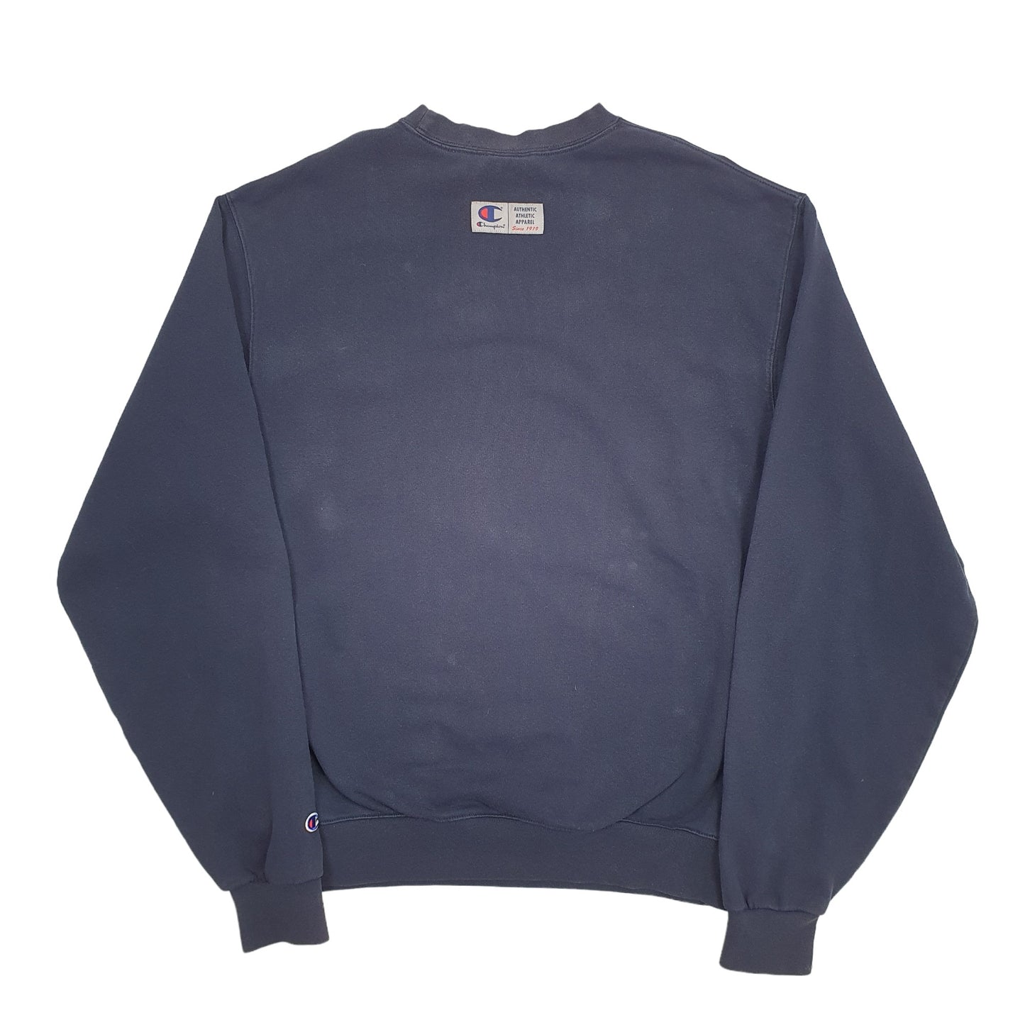 Mens Navy Champion  Crewneck Jumper