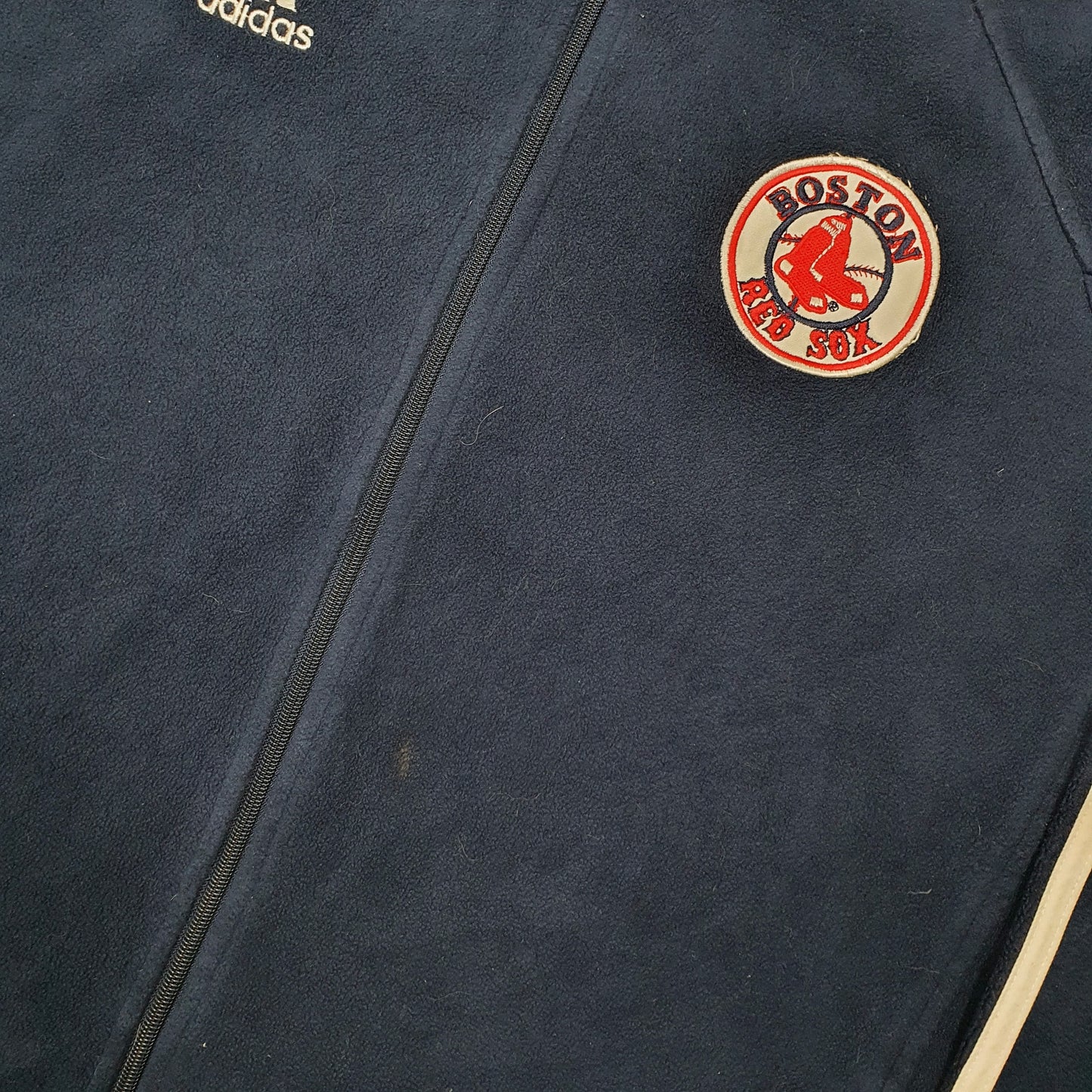 Adidas MLB Boston Red Sox Full Zip Fleece L Navy