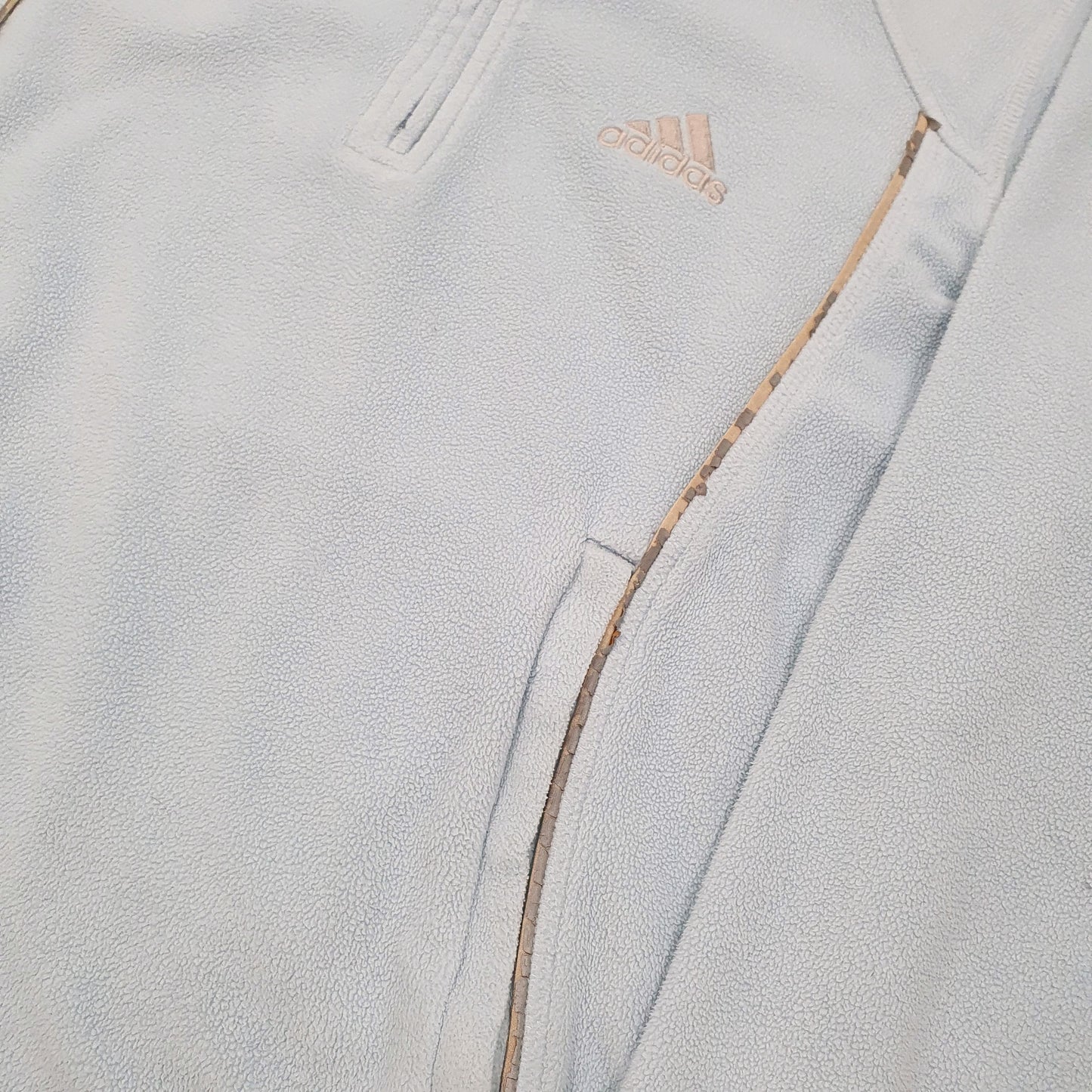 Adidas Quarter Zip Fleece 10 Blue