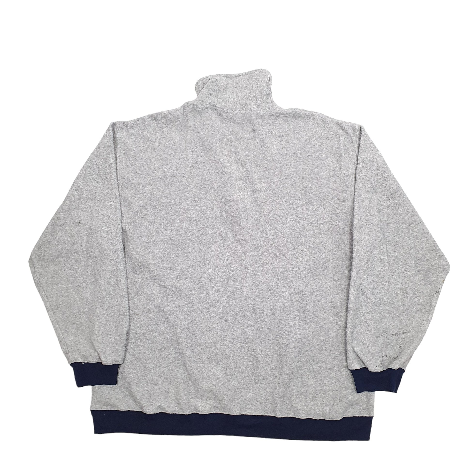 Mens Grey Champion  Quarter Zip Jumper