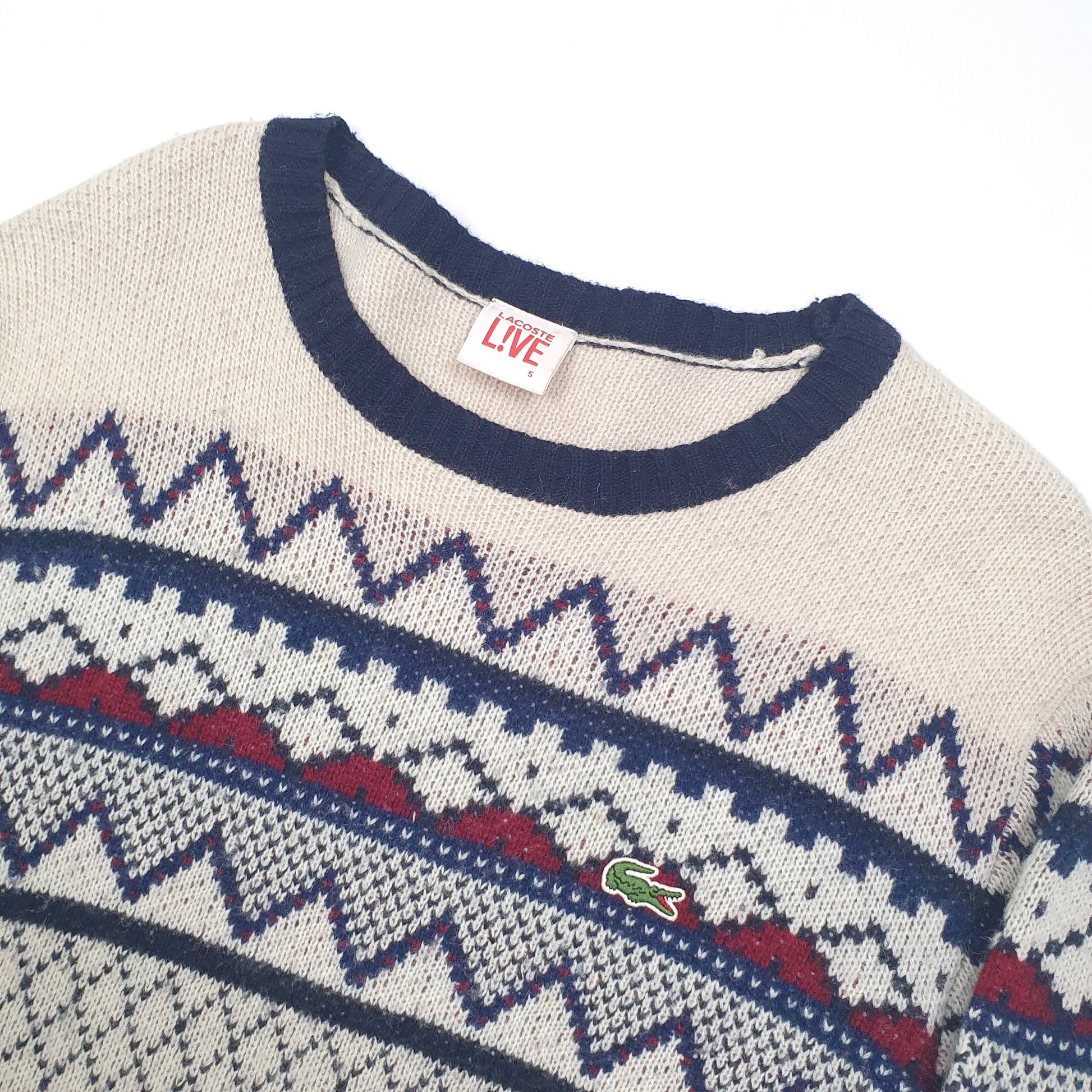 Lacoste Live Crewneck M Cream