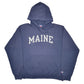 Mens Blue Champion USA College Maine Hoodie Jumper