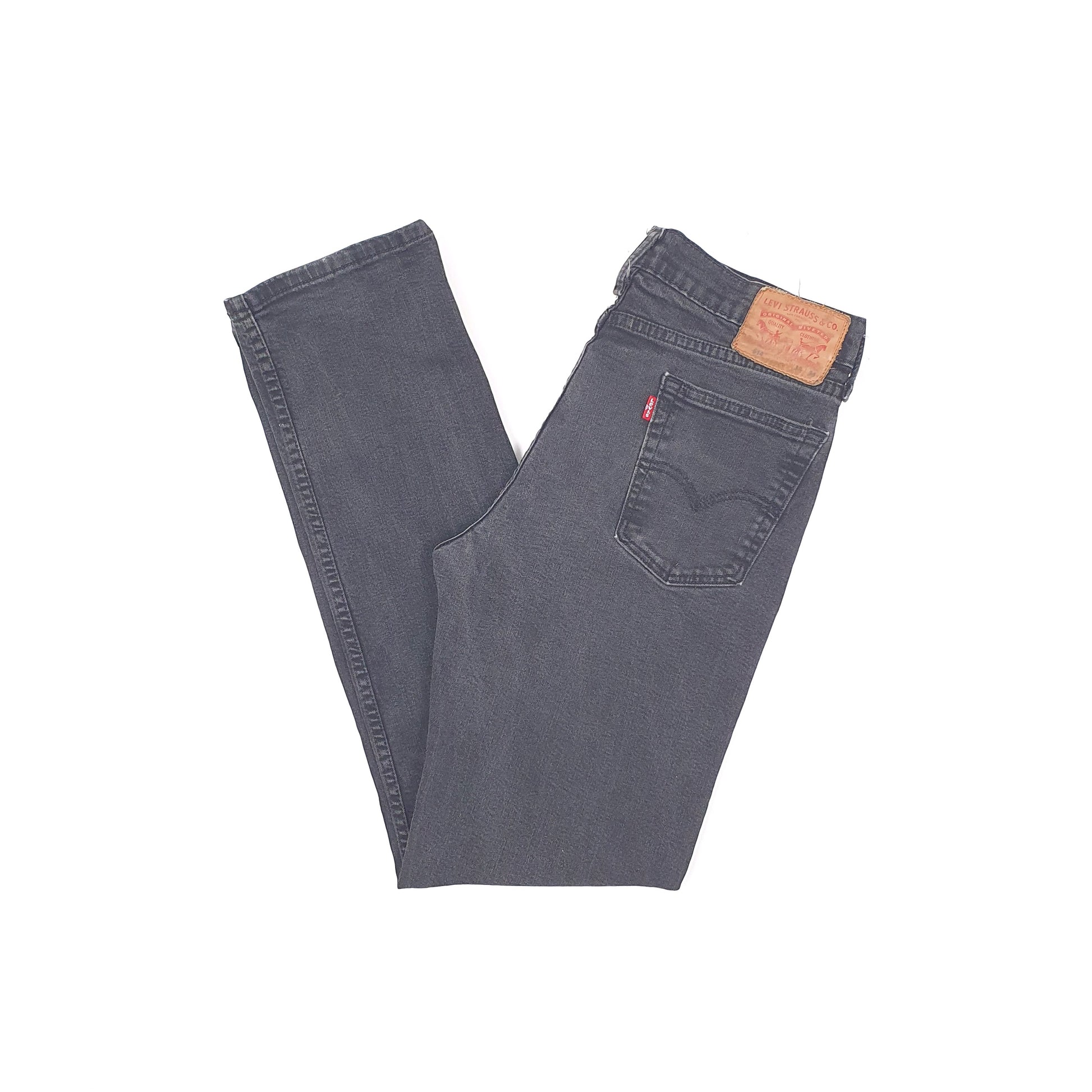 Levis 514 Straight Fit Jeans W32 L34 Grey