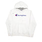 Mens White Champion  Hoodie Jumper