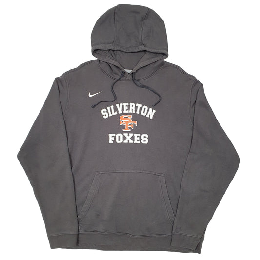  Grey Nike SF Silverton Foxes High School Football Hoodie Jumper