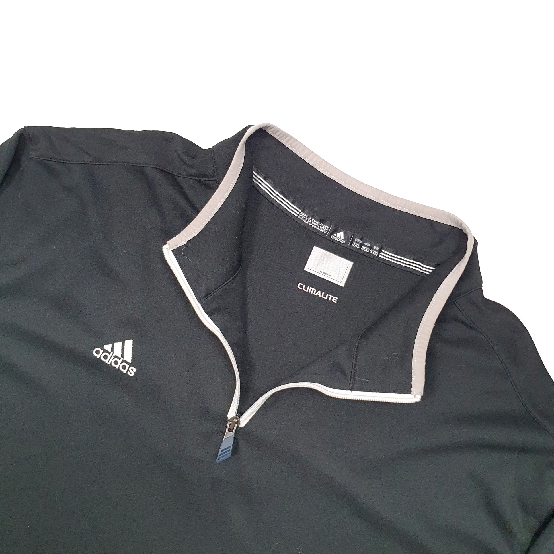 Adidas Quarter Zip XXXL Black