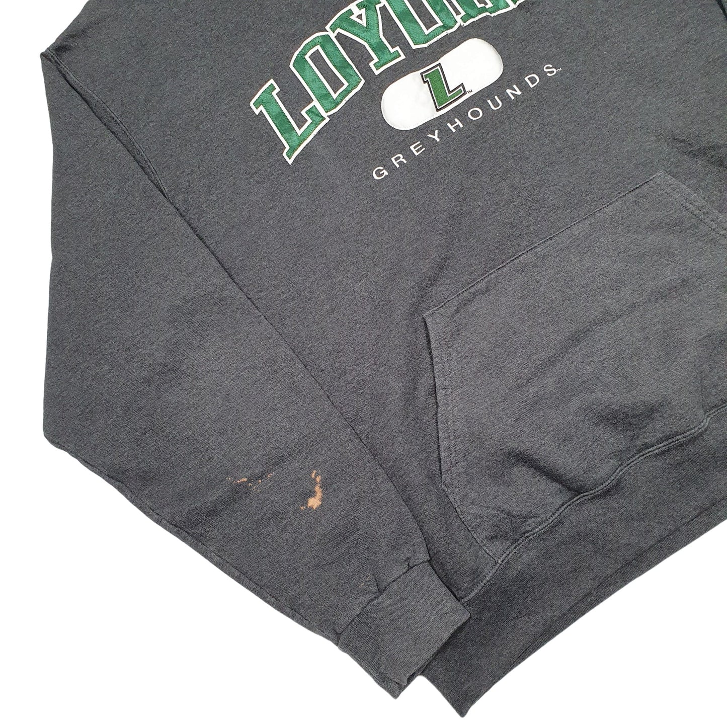 Mens Grey Champion Loyola Greyhounds Hoodie Jumper