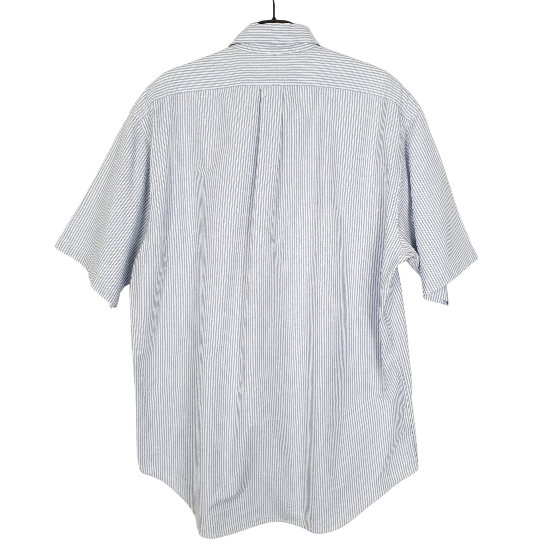 Ralph Lauren Short Sleeve Blaire Fit Striped Shirt Blue